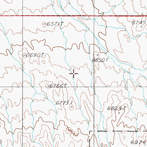 Topographic Map of Woodchopper Spring, NV