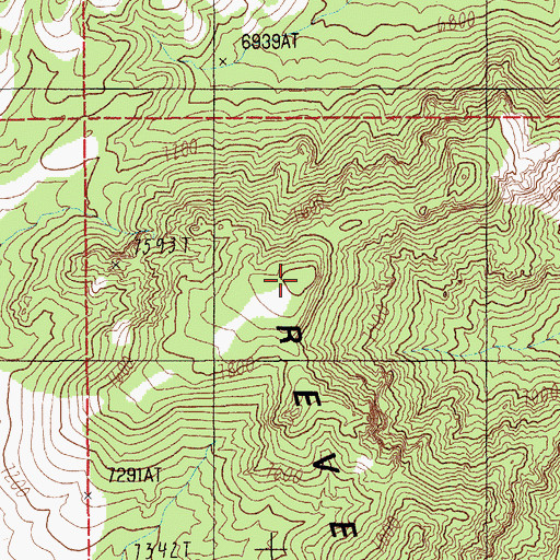 Topographic Map of Mount Clayton, NV