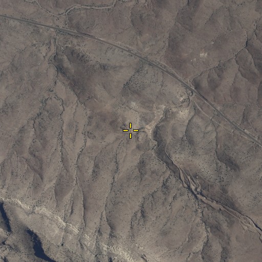 Aerial/Satellite Image of Ash Peak Mine, AZ