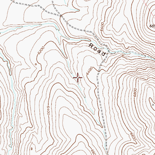 Topographic Map of Taylors (historical), NV