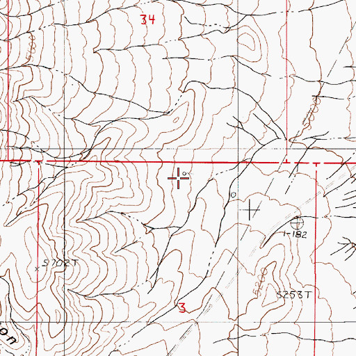 Topographic Map of Anderson Homestead (historical), NV