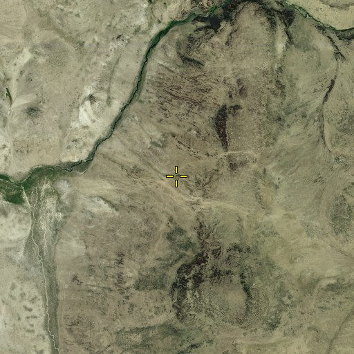 Aerial/Satellite Image of McClusky Spring, NV