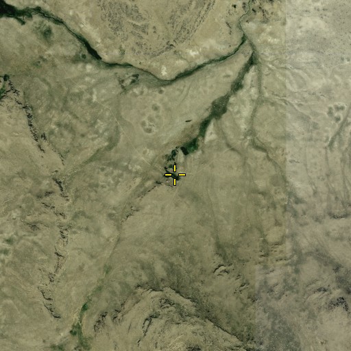 Aerial/Satellite Image of Devaney Spring, NV