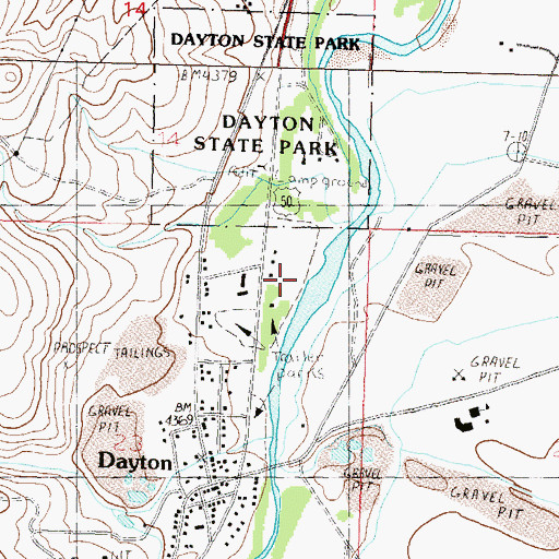 Topographic Map of Illinois Mill (historical), NV