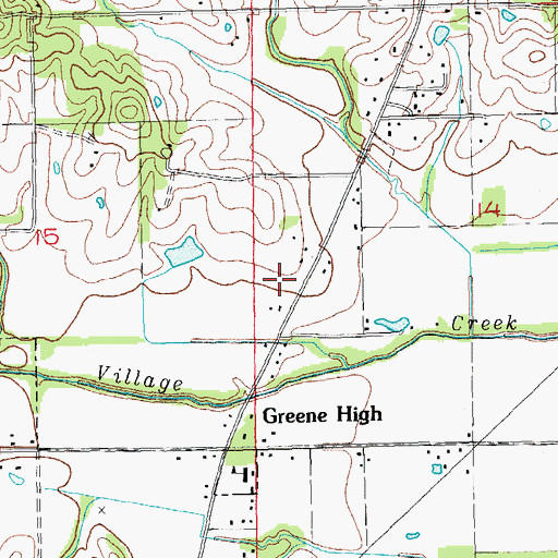 Topographic Map of KDXY-FM (Paragould), AR