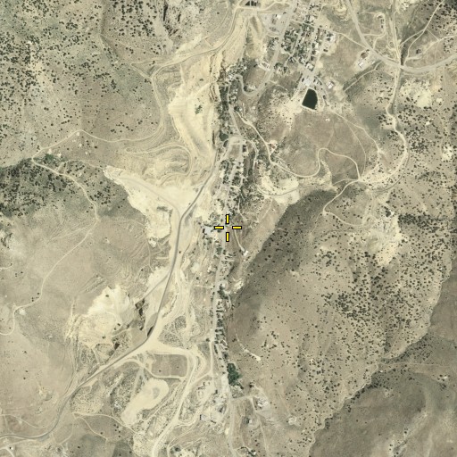 Aerial/Satellite Image of Comet Mill, NV