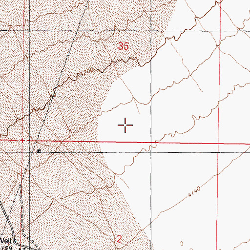 Topographic Map of Klinker Mill (historical), NV