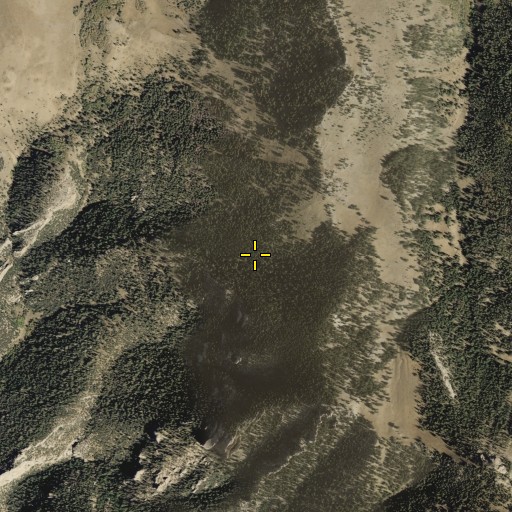 Aerial/Satellite Image of Mount Moriah Mining Area, NV