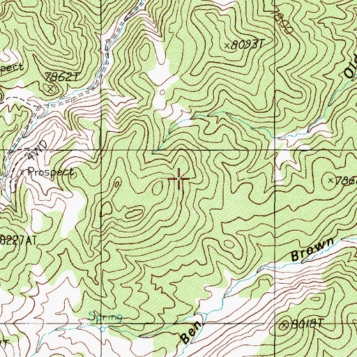 Topographic Map of Union Mining District, NV