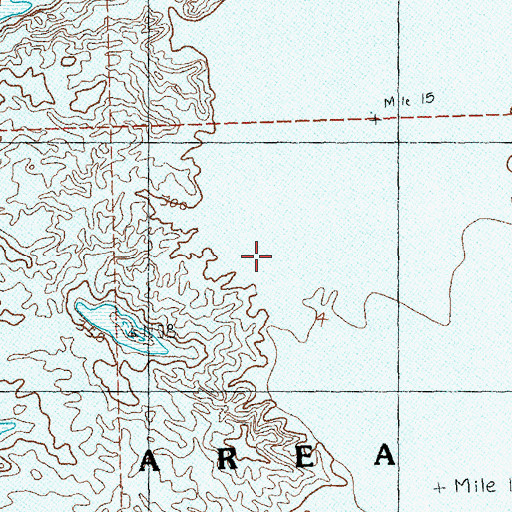 Topographic Map of Virgin River Mining District, NV