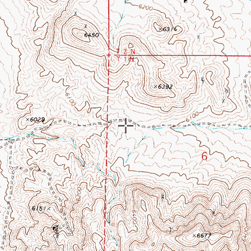 Topographic Map of Paymaster Summit, NV