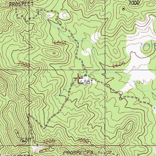 Topographic Map of Steele Mine, NV