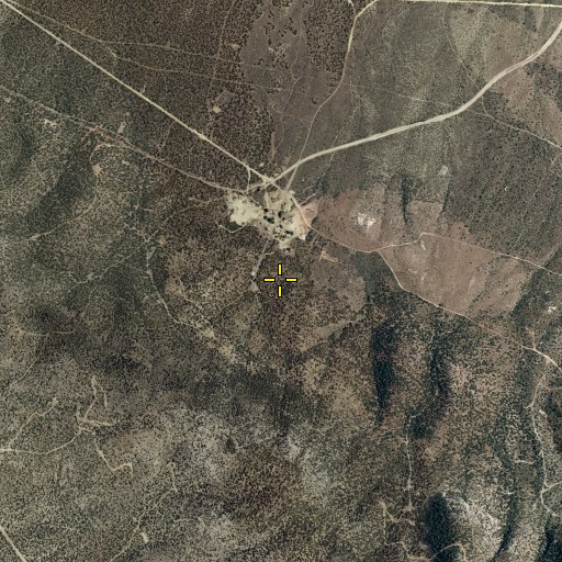 Aerial/Satellite Image of Rustic Mine, NV