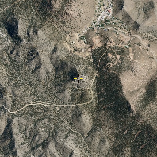 Aerial/Satellite Image of Lightner Shaft, NV