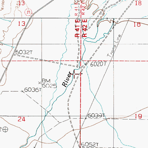 Topographic Map of Dyer Ranch, NV