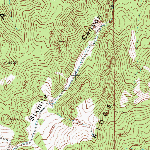 Topographic Map of Morey Mining District, NV