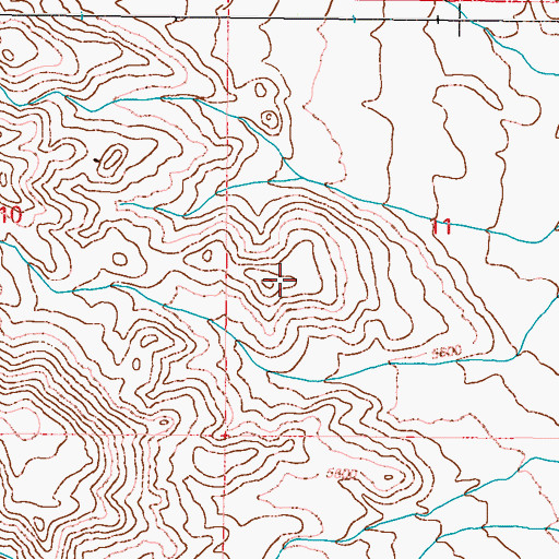 Topographic Map of Fish Lake Valley Mining District, NV