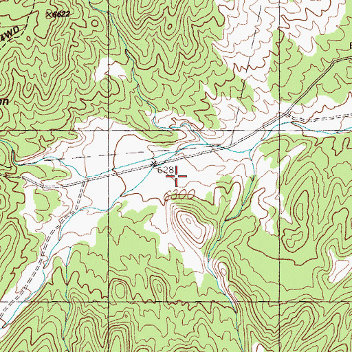 Topographic Map of Burnt Station Well, NV