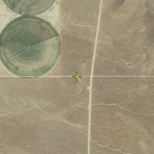 Aerial/Satellite Image of Round Hill, NV
