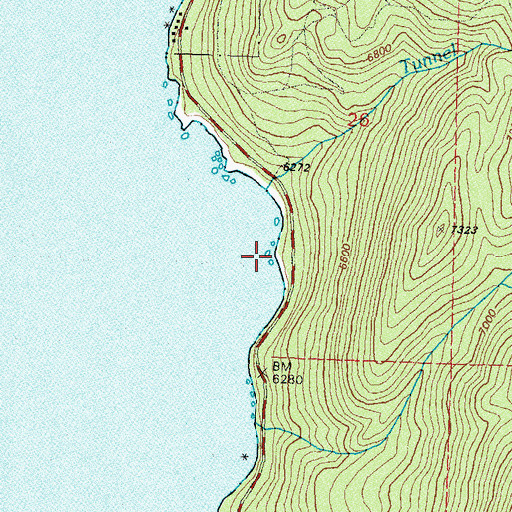 Topographic Map of Highway 28 Management Area, NV