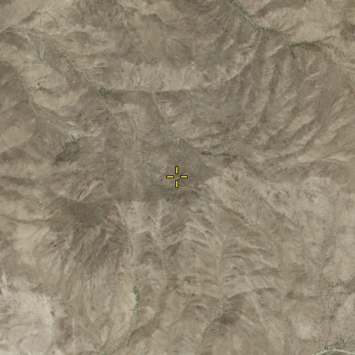 Aerial/Satellite Image of Garrett Butte, NV