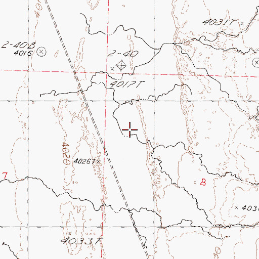 Topographic Map of San Emidio Desert, NV