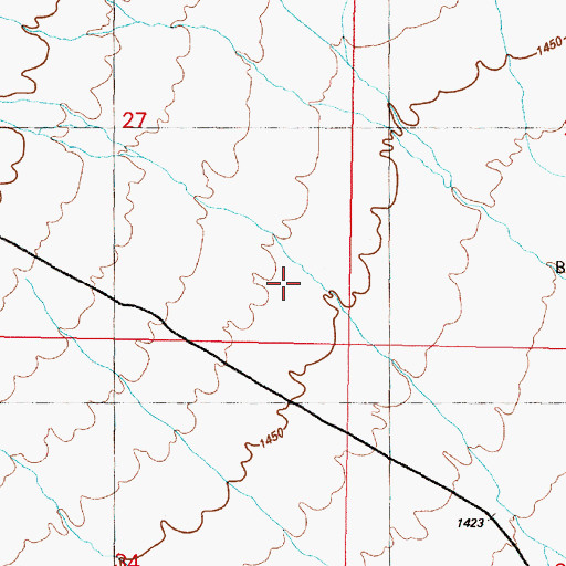 Topographic Map of Stonehouse Canyon, NV