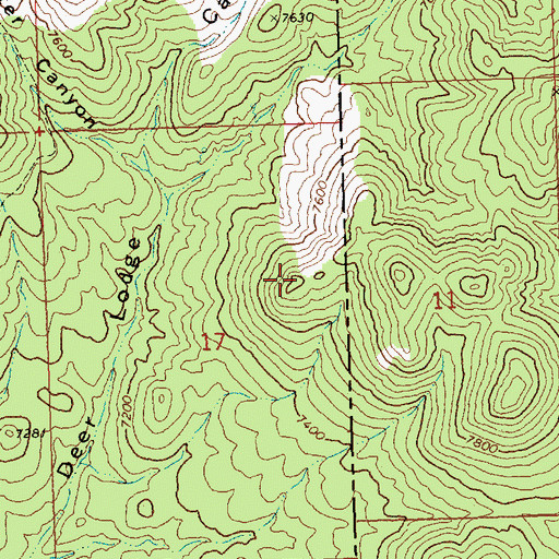 Topographic Map of Eagle Valley Mining District, NV