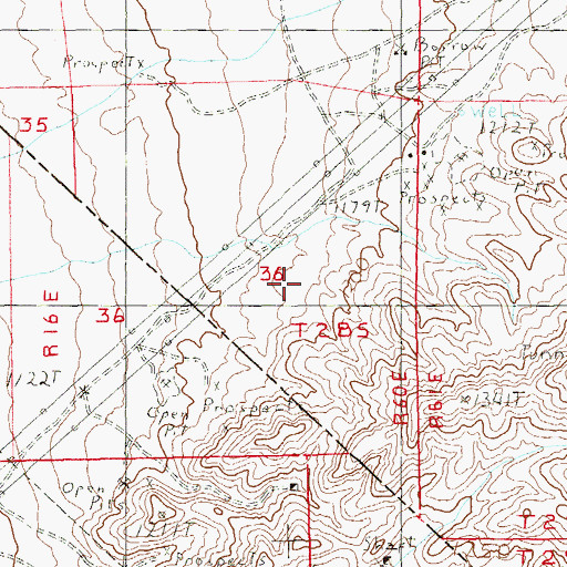 Topographic Map of Nu-Lite Insulated Homes Incorporated Mine, NV