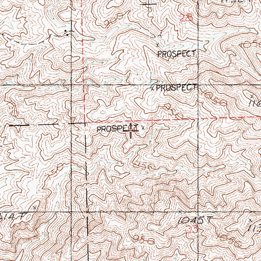 Topographic Map of Lakeview Mine, NV