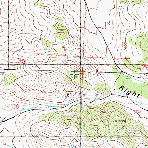 Topographic Map of Sleepy Joe Mine, NV