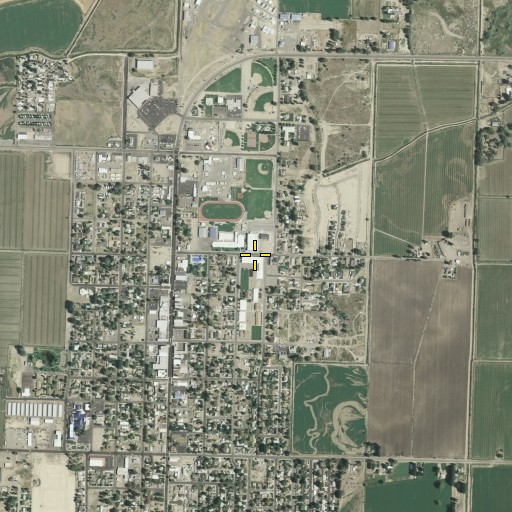 Aerial/Satellite Image of Yerington Intermediate School, NV