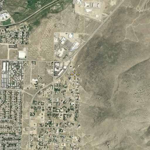 Aerial/Satellite Image of Devil Springs, NV