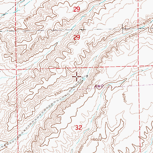 Topographic Map of Marys River Well Number 1, NV