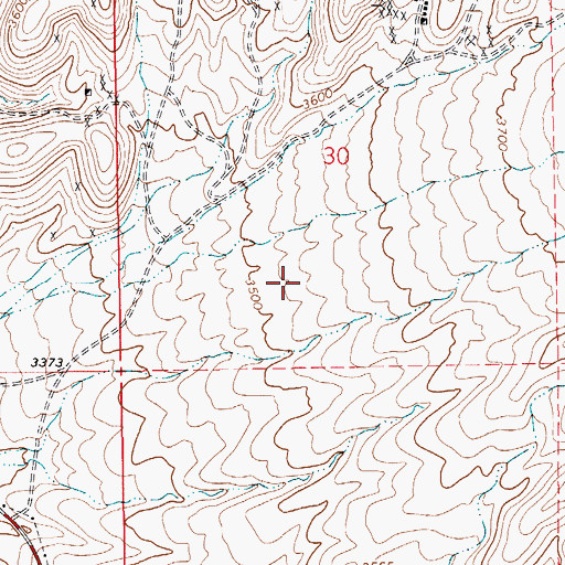 Topographic Map of Black Jack Mine, NV