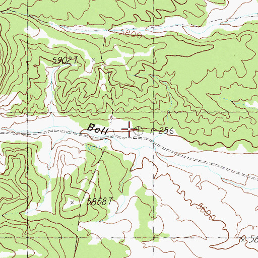 Topographic Map of Winecup Well, NV