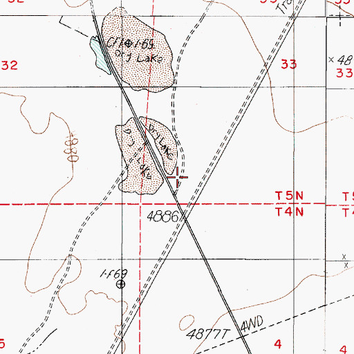 Topographic Map of Liberty Pit, NV