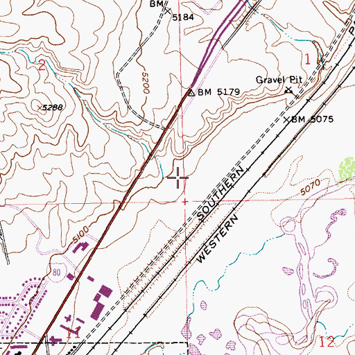 Topographic Map of Elko Mining District, NV