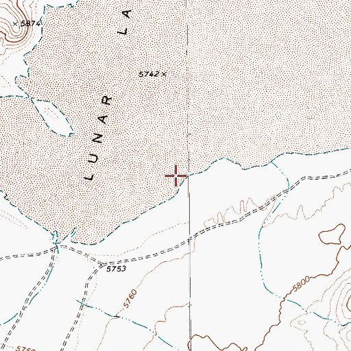 Topographic Map of Big Sand Springs Valley, NV