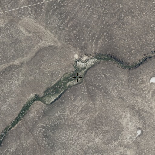 Aerial/Satellite Image of Cathcart Flat, NV