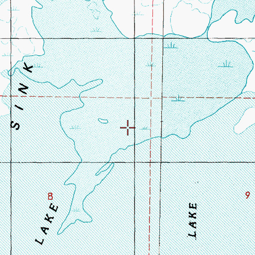 Topographic Map of Humboldt Lake, NV