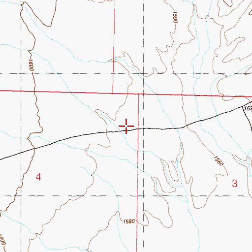 Topographic Map of Sage Hen Valley, NV