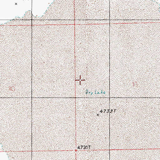Topographic Map of Sand Spring Valley, NV