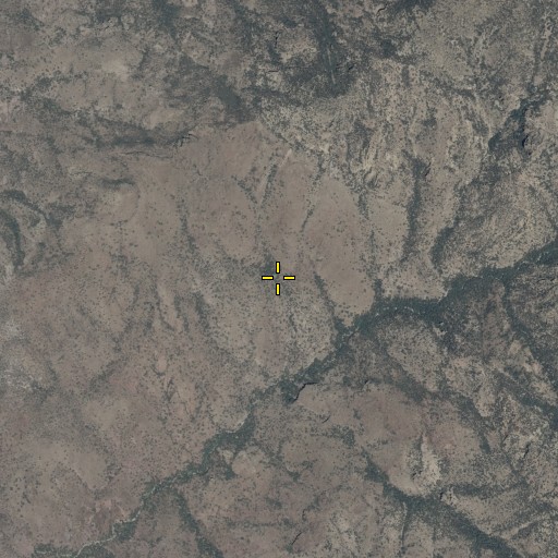Aerial/Satellite Image of Negro Spring, AZ