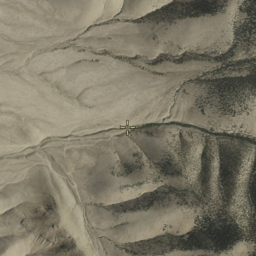 Aerial/Satellite Image of Eightmile Canyon, NV