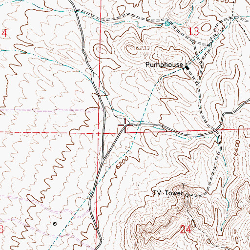Topographic Map of Averill Spring, NV