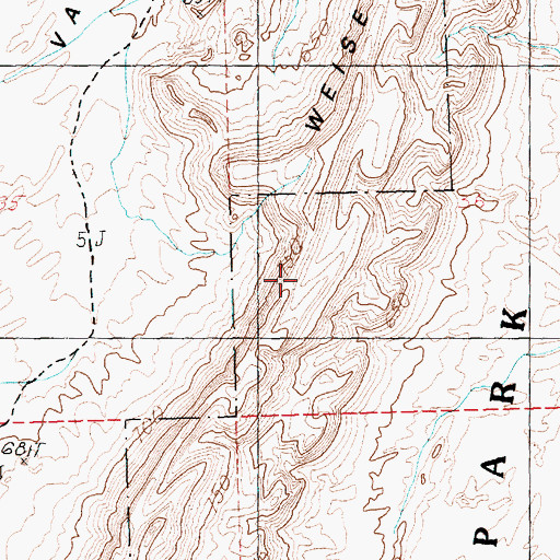 Topographic Map of Moapa Mining District, NV