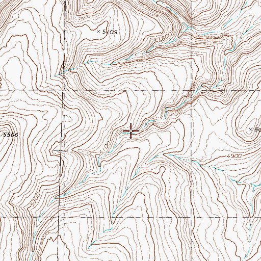 Topographic Map of Rimrock Spring, NV