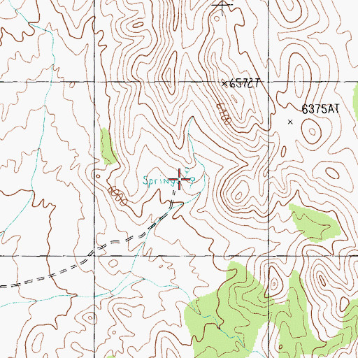 Topographic Map of Stink Bug Spring, NV