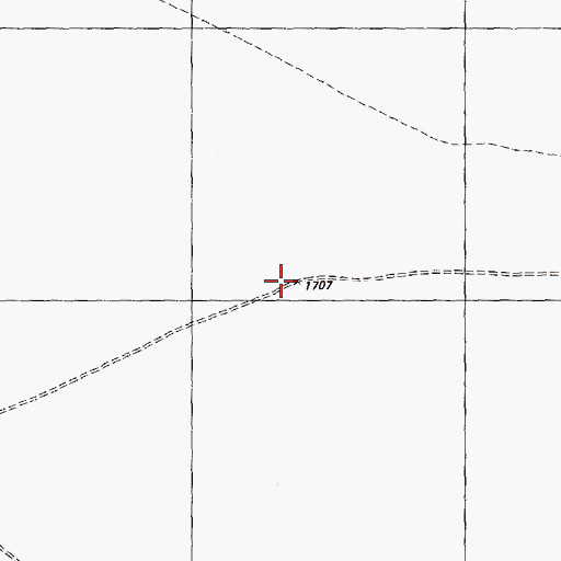 Topographic Map of Black Butte Well, NV